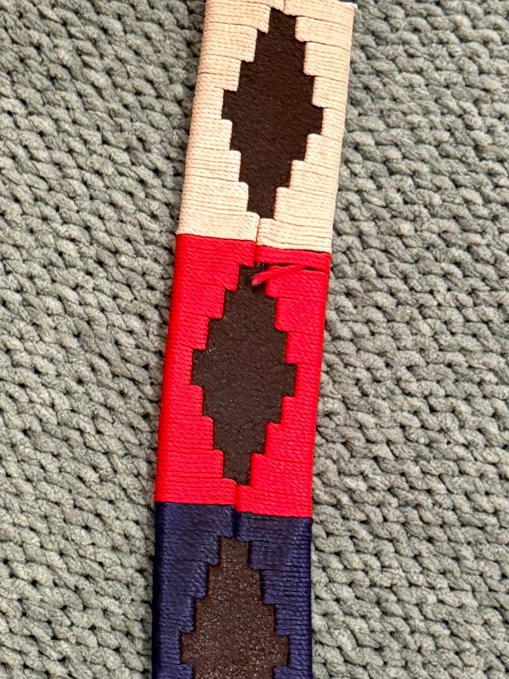 La Matera Mens 32 El Americano Polo Belt